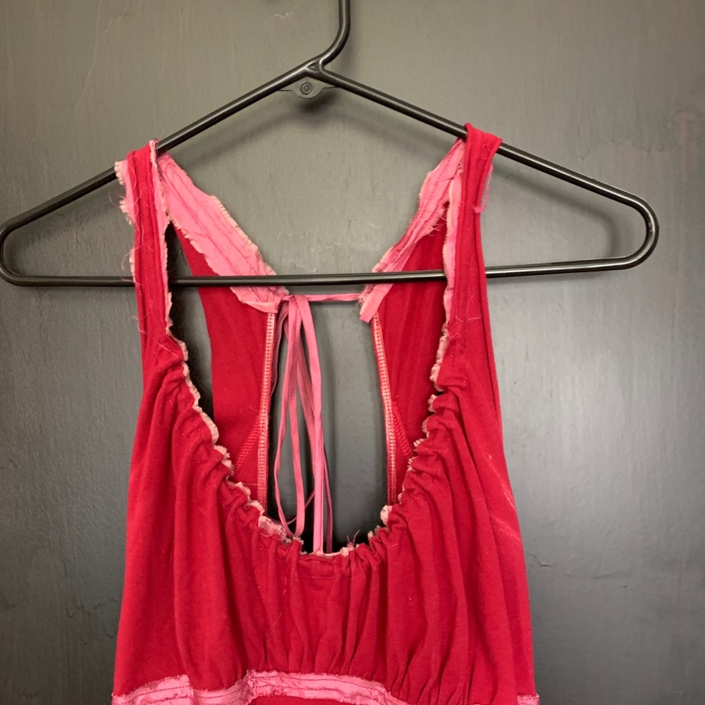 Designer Sample Pink Sundress by Common Thread - Picture 2 of 7